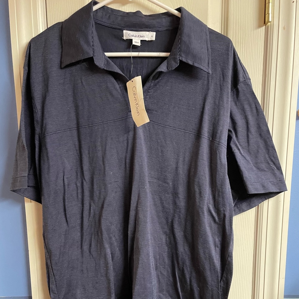 MENS CALVIN KLEIN SHORT SLEEVE POLO SHIRT